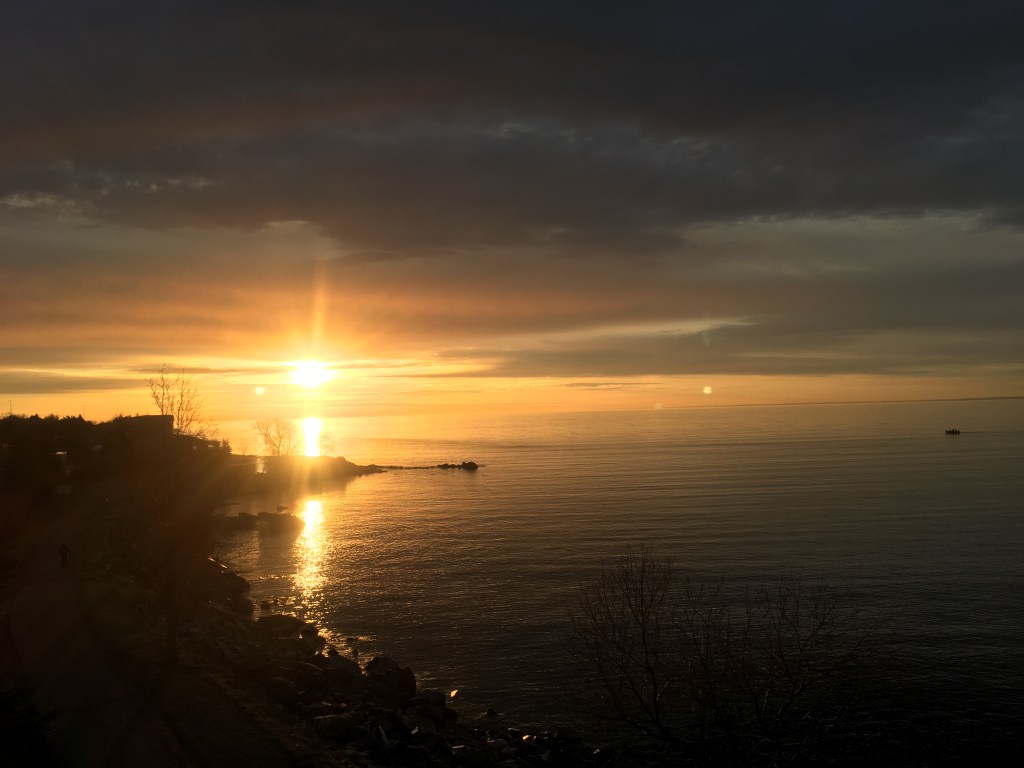 Sunrise over Lake Superior